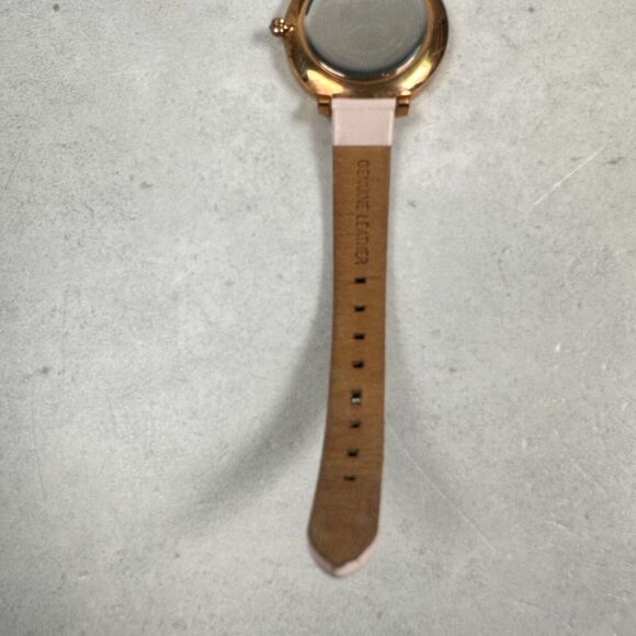 Ted Baker Watch 38mm Bow MOP Dial Kate Rose Gold Tone Pink Band New Battery - Picture 9 of 11